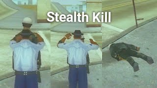 New Combat Stealth Kill Feature - GTA SA Mobile