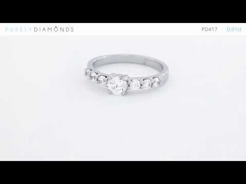 PD417: 0.91ct - PurelyDiamonds