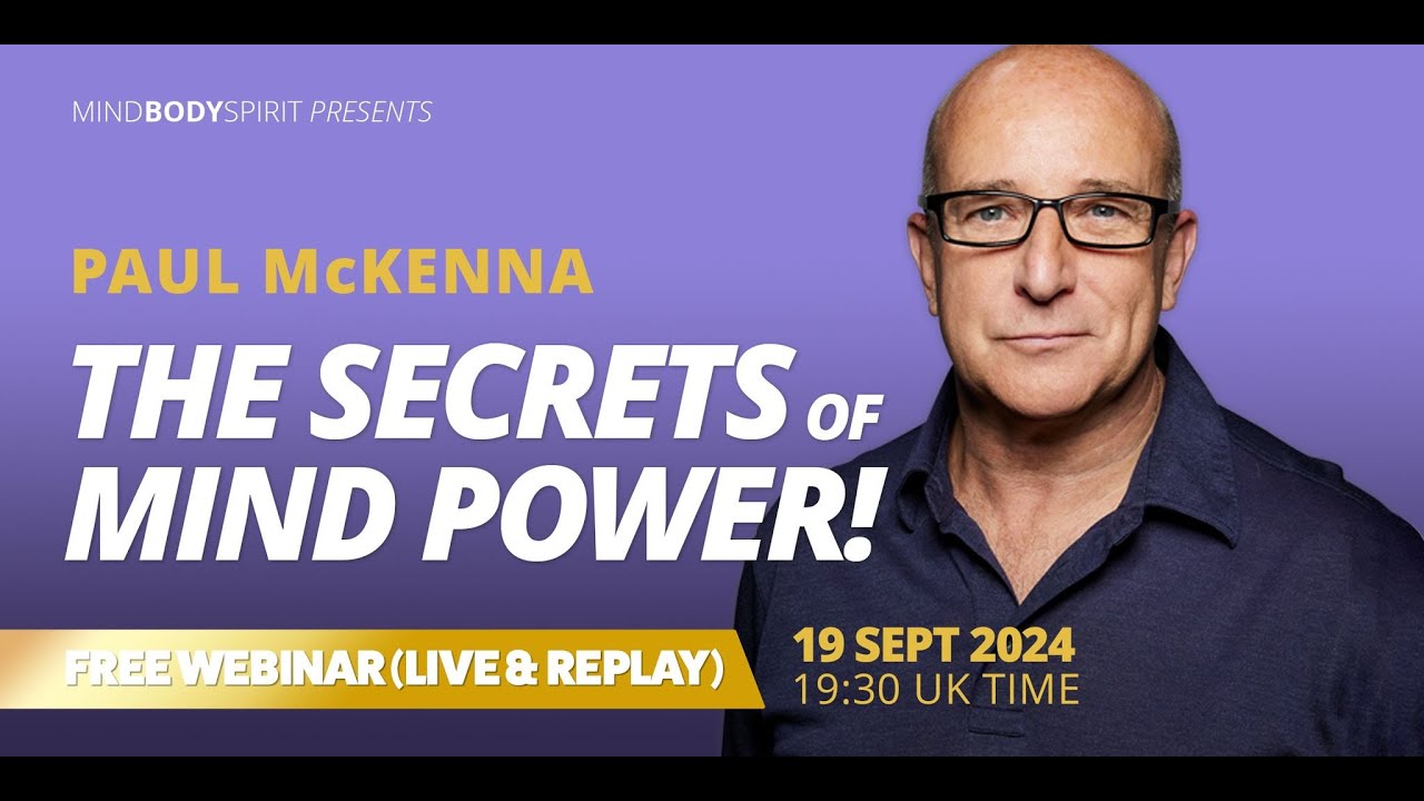 Paul McKenna Official | The Secrets of Mind Power