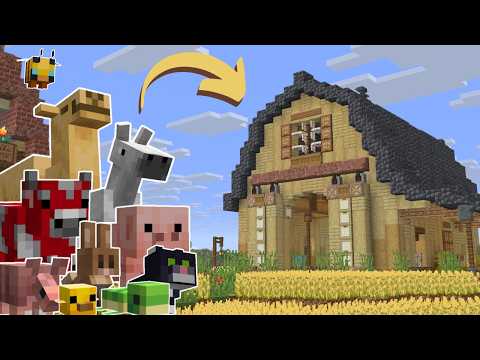 I Collected ALL the Cutest New Baby Animals: Minecraft Tiny Takeover Update