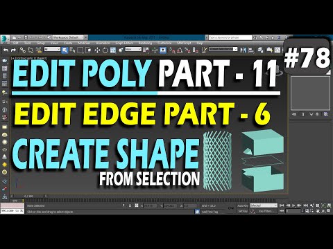 Create Parametric Shell in 3D s Max || Tutorials in Hindi DeepakVerma dp