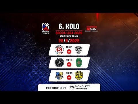 6. kolo | SOCCA LIGA 2025