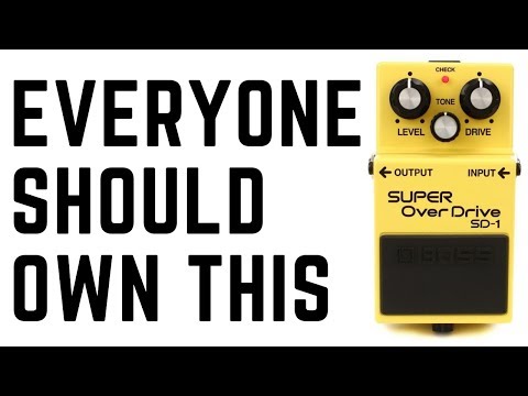 Обзор педали эффектов Boss SD-1
