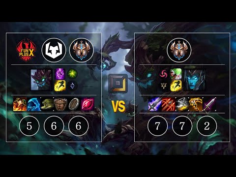 FPB ppgod Maokai vs Kalista Bot - KR Challenger Patch 10.10