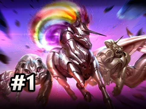 Robot Unicorn Attack Evolution w/Nova Ep.1 - EVOLVING CREATURES WUT?!?