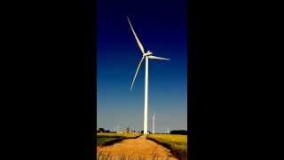 preview picture of video 'Wind Turbine near Pigeon, MI'