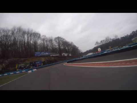 Buckmore 2017 Quadrant series Round 1 race 3 Chris Turner pt 2