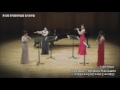제10회 한국플루트협회 정기연주회 / G. Schocker  -  Nymphs for Flute Quartet