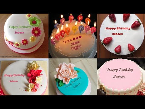 jabeen name birthday video|| jabeen name birthday cake || jabeen birthday wishes|| girls cake ideas