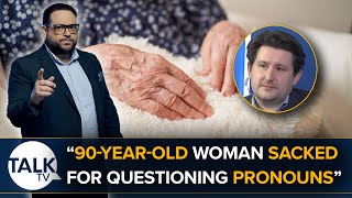 90-Year-Old Volunteer SACKED For Questioning Pronouns | Cristo