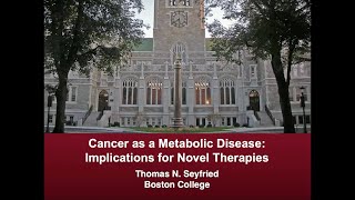 Prof Thomas Seyfried Cancer as a Metabolic Disease Implications for Novel Therapies Mp4 3GP & Mp3