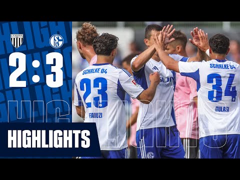 Sieg bei Auswärtstrikot-Premiere | 1. FC Bocholt - FC Schalke 04 2:3