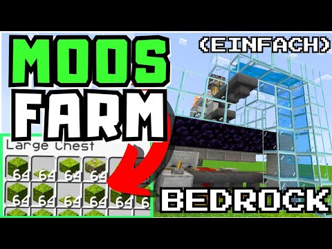 🔴 MOOS FARM MINECRAFT BEDROCK 1.21