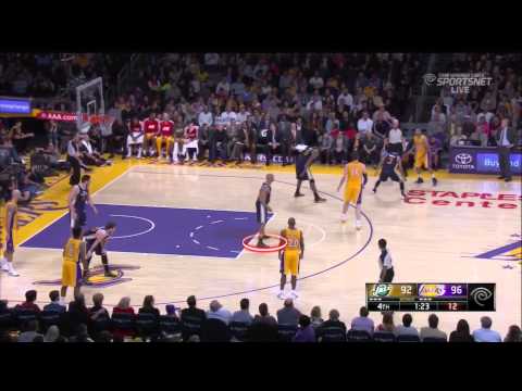 Kendall Marshall: How He Had His Career Night LAKERS vs JAZZ