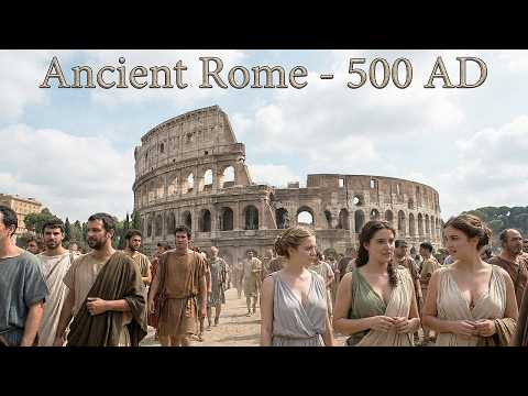 500 AD: The Ghost City Where 90% of the Population Vanished (Rome)