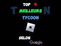 Top 9 Meilleurs Tycoon Roblox Selon Google !