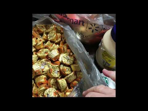 Huge food haul of candy, coffee and cereal