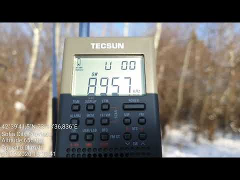 SW DX - Shannon VOLMET received in Sofia, Bulgaria