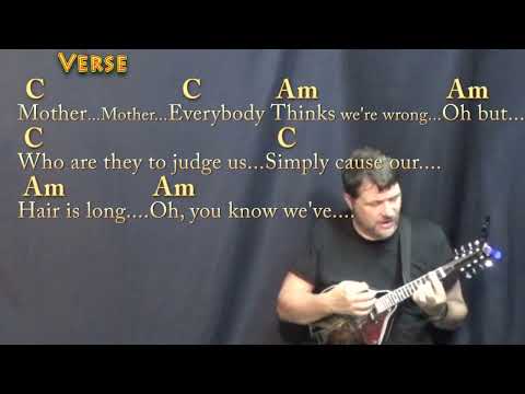 What's Going On (Marvin Gaye) Mandolin Cover Lesson in C with Chords/Lyrics