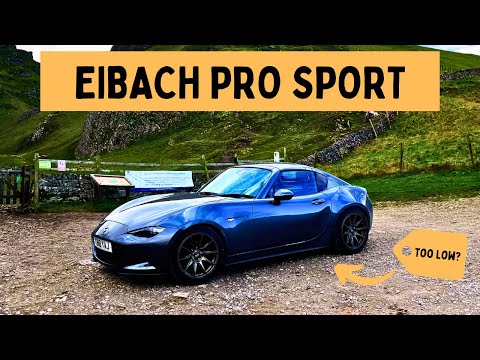 EIBACH PRO SPORT SPRING KIT Lowering Springs | INSTALLATION and REVIEW | Mazda MX-5 Miata RF