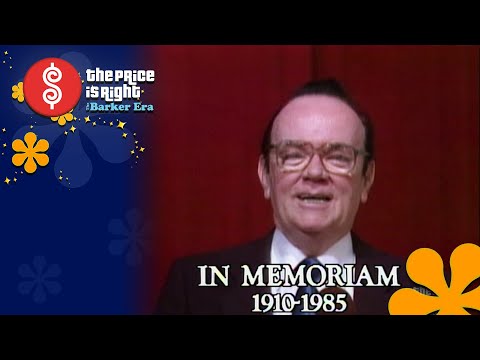 Bob Barker Delivers Sad News About Johnny Olson’s Passing - The Price Is Right 1985