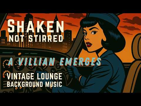 🕶️ Shaken, Not Stirred: A Villain Emerges — Vintage Spy Lounge Background Music (1960s Noir Jazz)