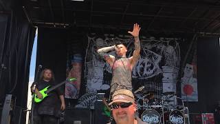 5 - Hell Chose Me - Carnifex (Live @ Warped Tour Virginia Beach - 07/11/17)