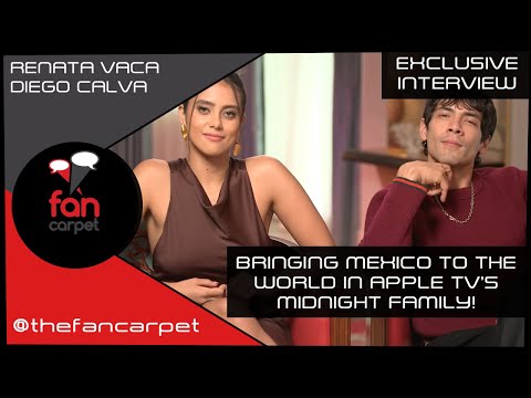 EXCLUSIVE Interview: Renata Vaca + Diego Calva | Midnight Family