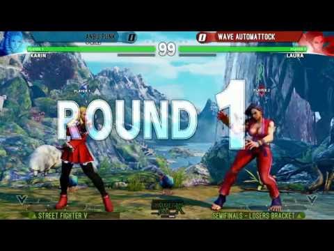 Street Fighter 5 Tournament: Summer Jam X Semis - ANBU Punk (Karin) v WAVE Automattock (Laura)