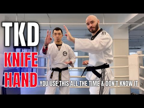Knife hand blocks? Not what you think.