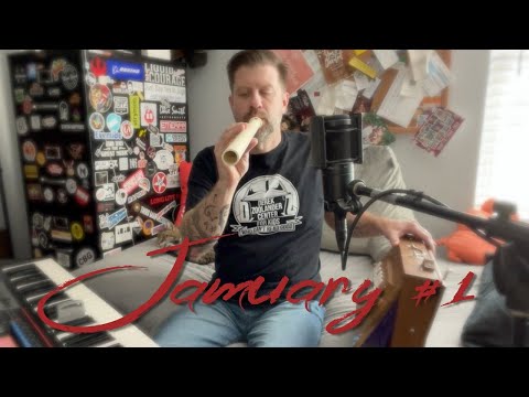 Jamuary #1 (overtone flute, shruti box, & synthesizer) | Improv 2023