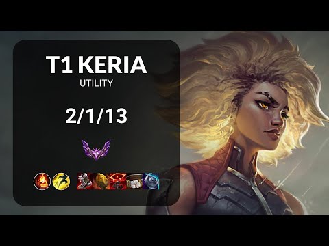 T1 Keria Rell vs Braum UTILITY - KR  Patch 13.14