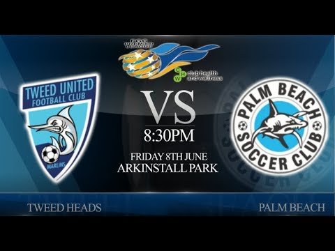 FGC CHW Premier League rnd 8 Tweed Utd vs Palm Beach (1-4)