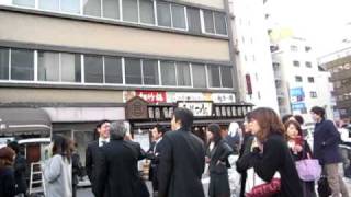 2011年3月11日東京で地震（大きな余震）