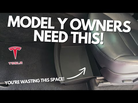 Tesla Model Y Under-Seat Storage Upgrade You’ll Love!