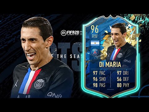FIFA 20: ANGEL DI MARIA 96 TOTSSF PLAYER REVIEW I FIFA 20 ULTIMATE TEAM