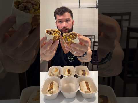Street corn burrito meal prep #cooking #madprotein #mealprep #mealprepideas