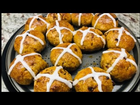 GUYANESE TRADITIONAL CROSS BUNS #guyanesecrossbuns #hotcross Una