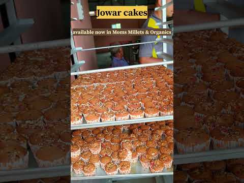 jowar cakes/ muffins| moms millets & organics |#forkids #milletmagic #milletsnacks #yt #milletrecipe