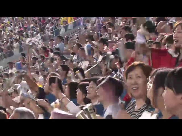 【7回裏】ファイターズ・大野が痛烈なピッチャー返し!! 怒濤の5連続タイムリーで5-2!! 2014/8/1 F-H