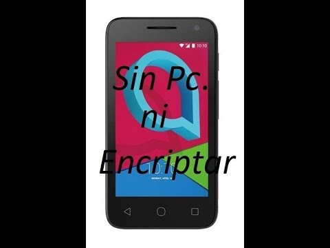 Alcatel U3 4034G FRP bypass Google Account Nuevo Metodo