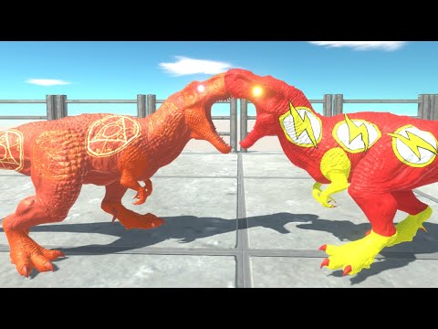 DOCTOR STRANGE T REX DEATH RUN - ANIMAL REVOLT BATTLE SIMULATOR