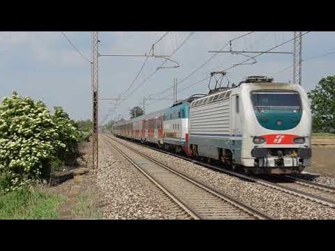 E402 120 con Thello 159 da Milano Centrale a Marseille Saint Charles