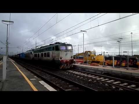 E655.287 + E652.152 sul TCS 58062 Villa San Giovanni Bolano - Milano Sm.to in transito a Campoleone