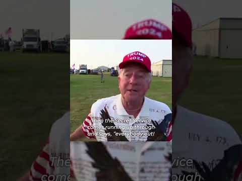 Watch Trump supporters share 'horrifying' story of rally shooting Shorts