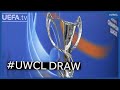 THE #UWCL GROUP STAGE DRAW!