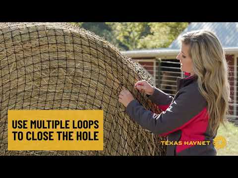 How To Repair a Hay Net