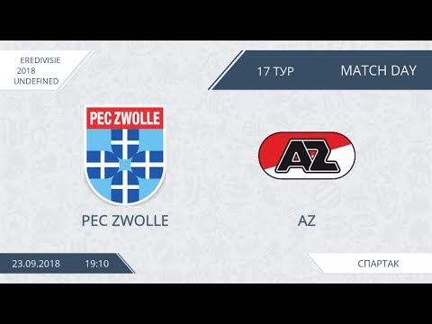 AFL18. Eredivisie 2018. Day 17. PEC Zwolle - AZ.