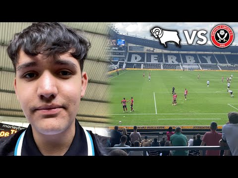 DERBY COUNTY 1-3 SHEFFIELD UNITED *vlog* | BLADES STRIKE LATE