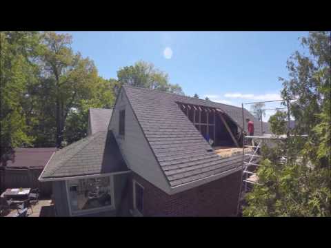 Timelaps of dormer construction